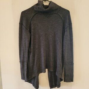 We The Free Split Back Turtleneck Sweater